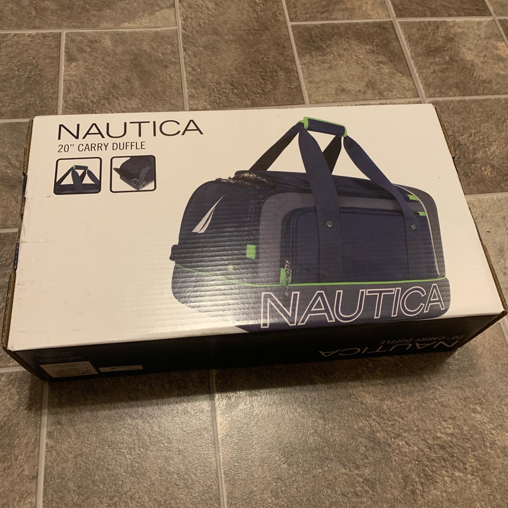 Nautica Submariner 20 Carry Duffle New In Box